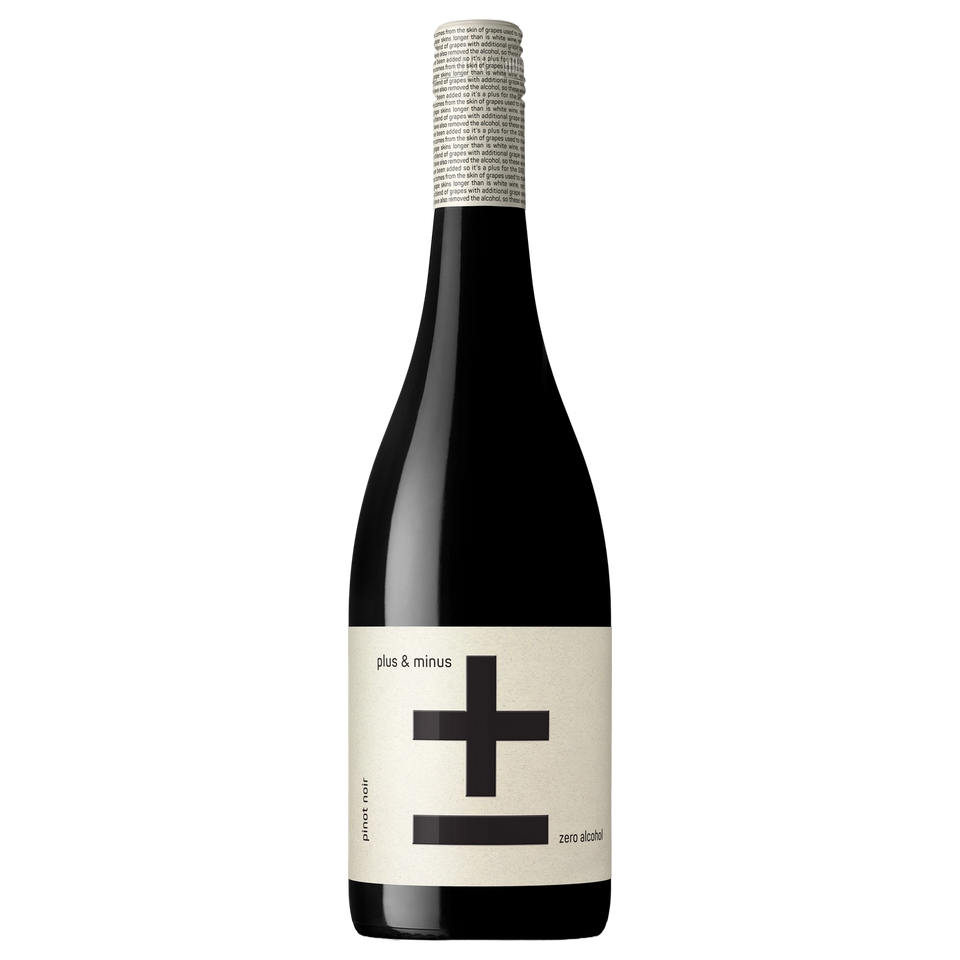2025 Plus & Minus Non Alcoholic Pinot Noir