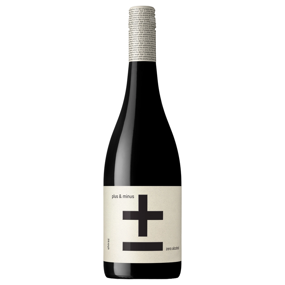 2025 Plus & Minus Non Alcoholic Shiraz
