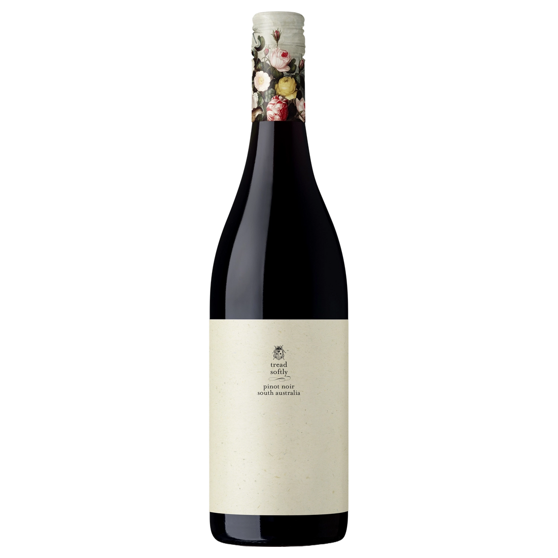 A bottle of 2025 Tread Softly South Australian Pinot Noir 750ml Red Wine