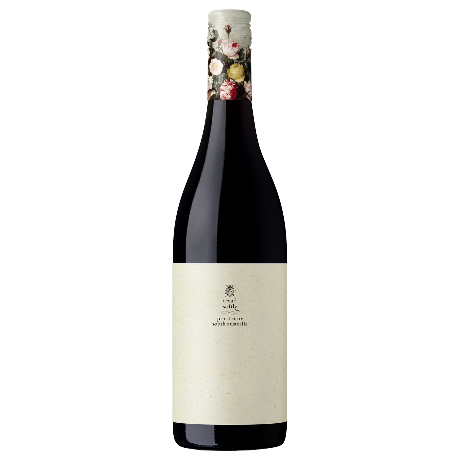 A bottle of 2025 Tread Softly South Australian Pinot Noir 750ml Red Wine