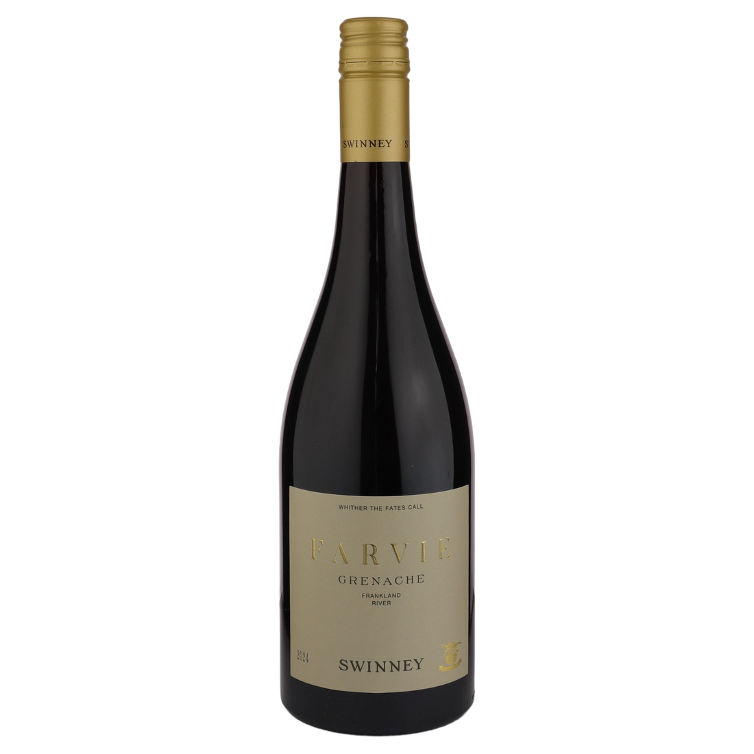 A bottle of Swinney Farvie Grenache 2024 750ml Red Wine