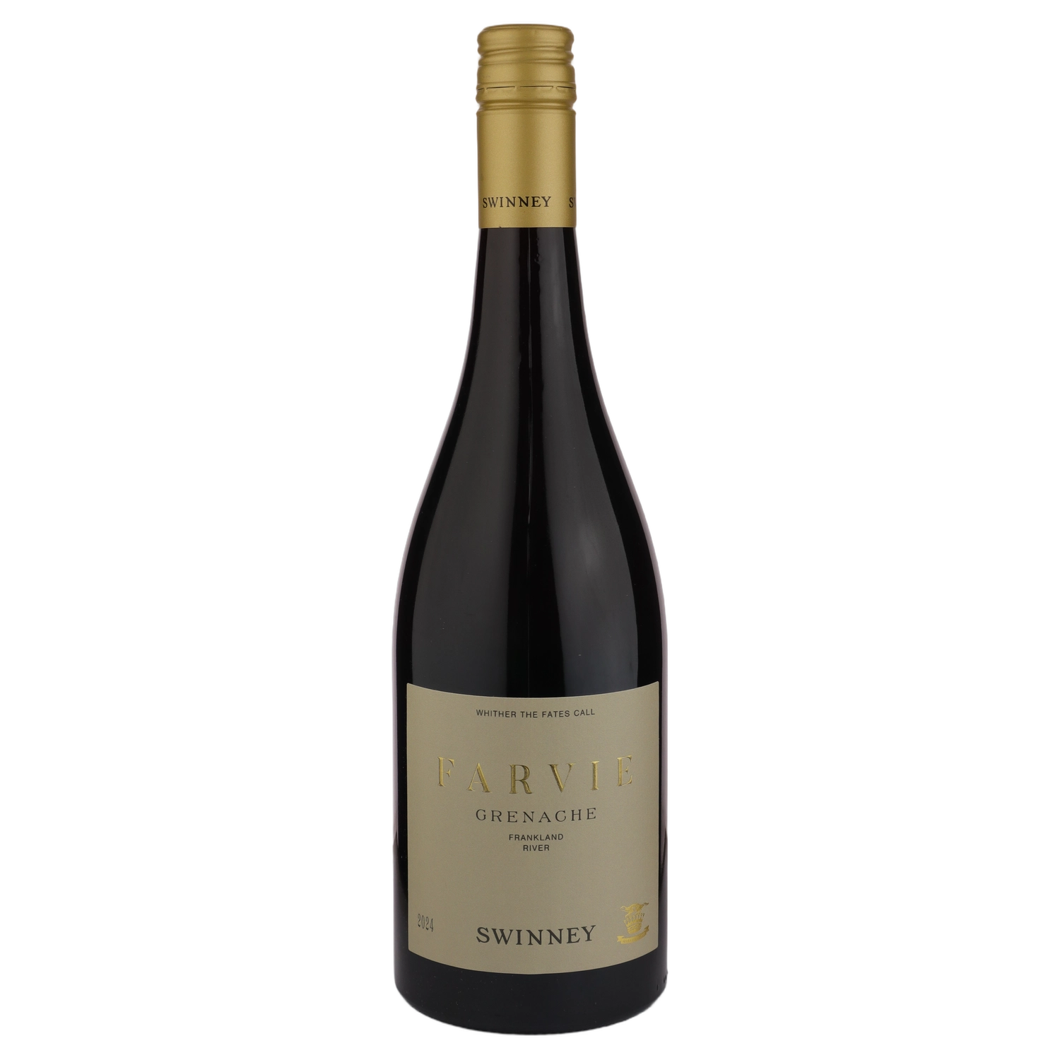 A bottle of Swinney Farvie Grenache 2024 750ml Red Wine
