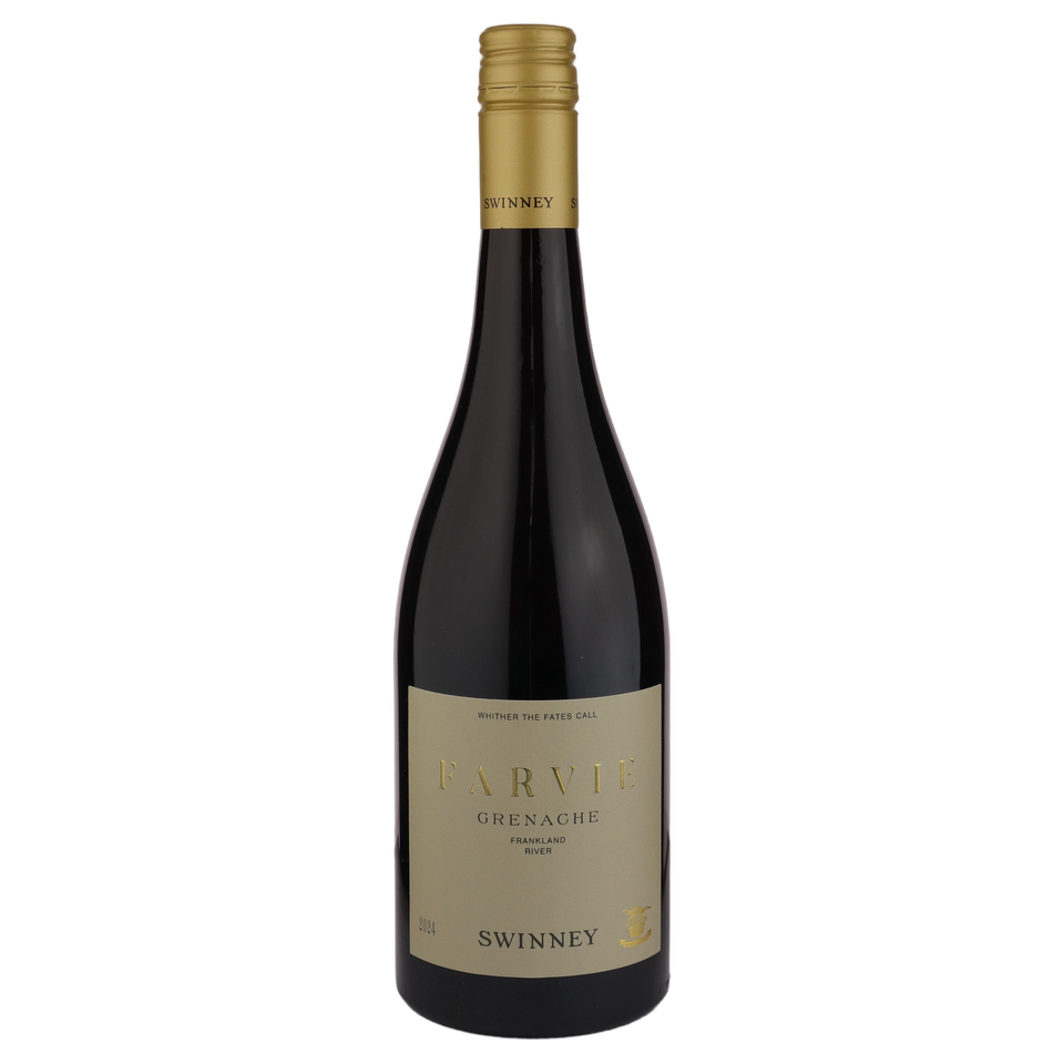 A bottle of Swinney Farvie Grenache 2024 750ml Red Wine