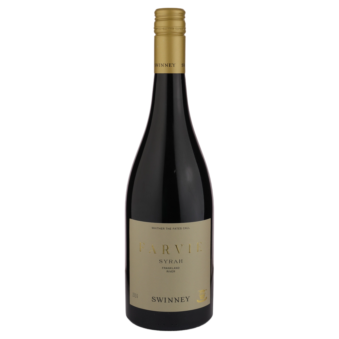 A bottle of Swinney Farvie Syrah 2024 750ml Red Wine