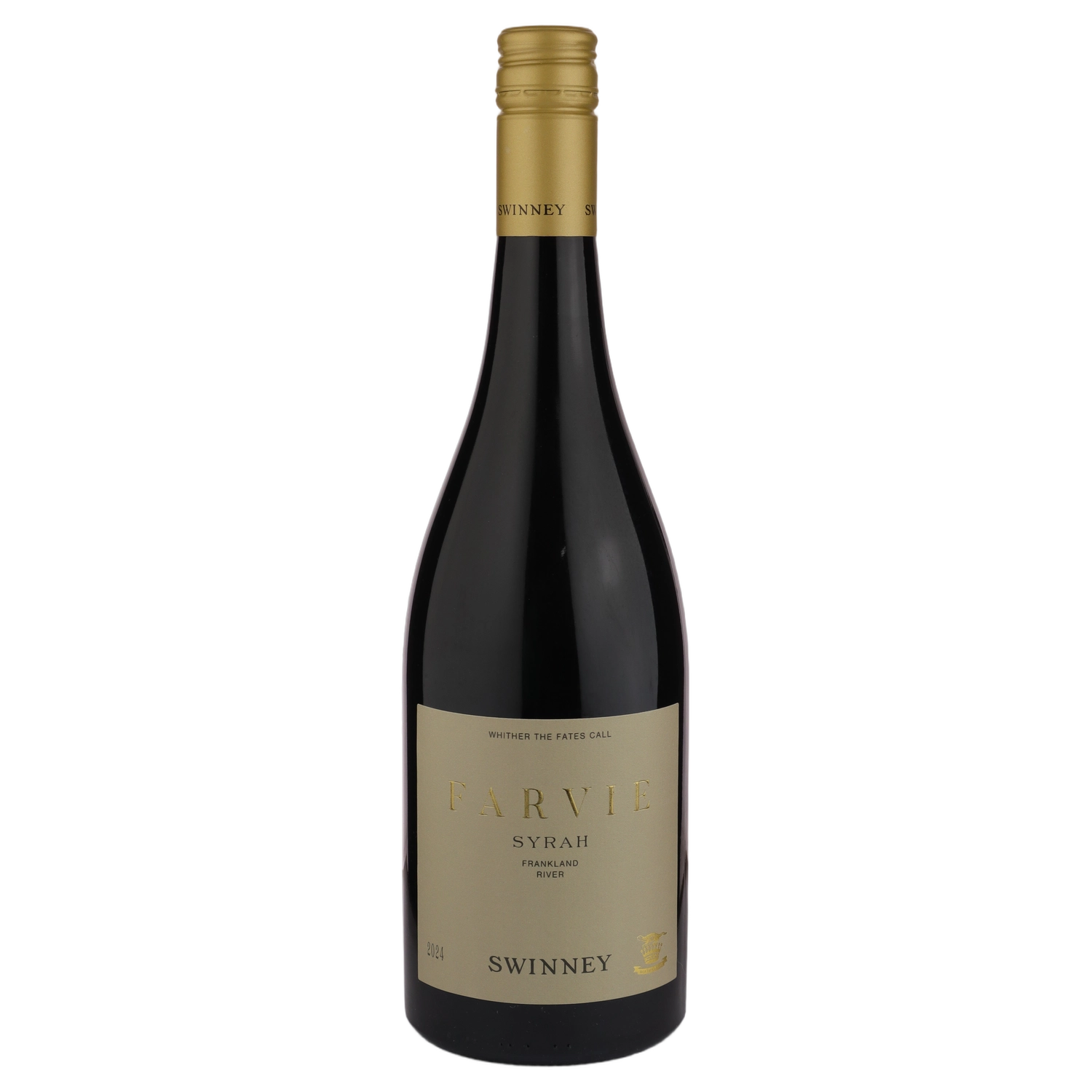 A bottle of Swinney Farvie Syrah 2024 750ml Red Wine