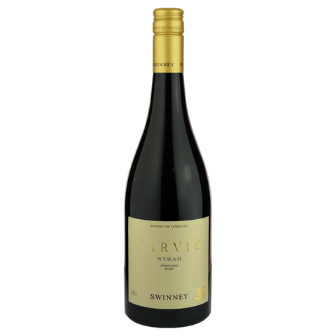 A bottle of Swinney Farvie Syrah 2024 750ml Red Wine