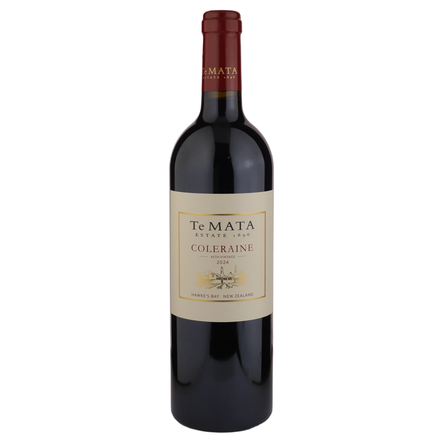 A bottle of Te Mata Estate Coleraine 2024 750ml Red Wine