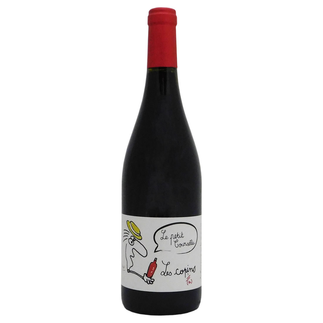 A bottle of Marie & Sylvie Courselle Vin de France Le Petit Courselle 'Les Copains' Red 2023 750ml Red Wine