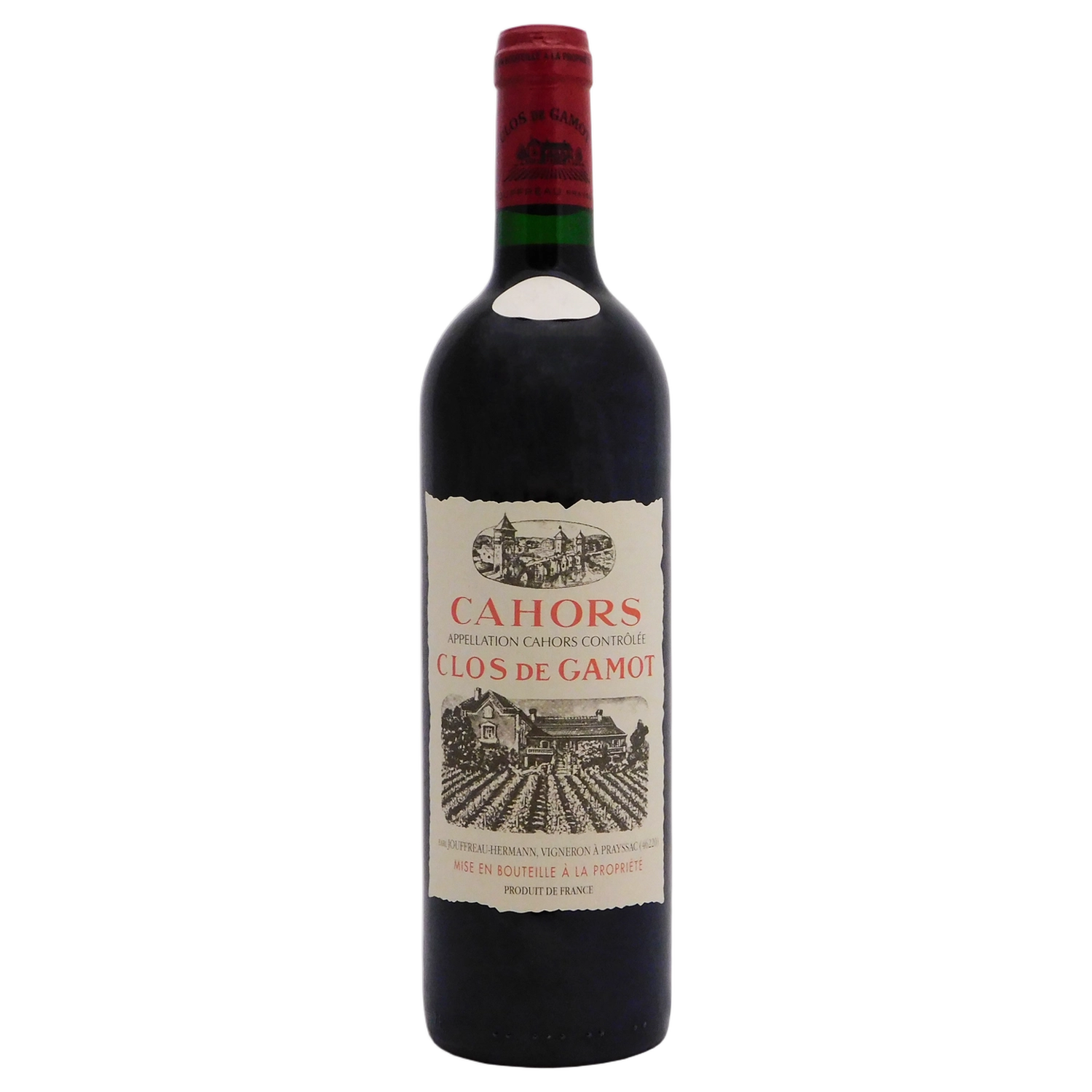 A bottle of Clos de Gamot Cahors Red 2010 750ml Red Wine