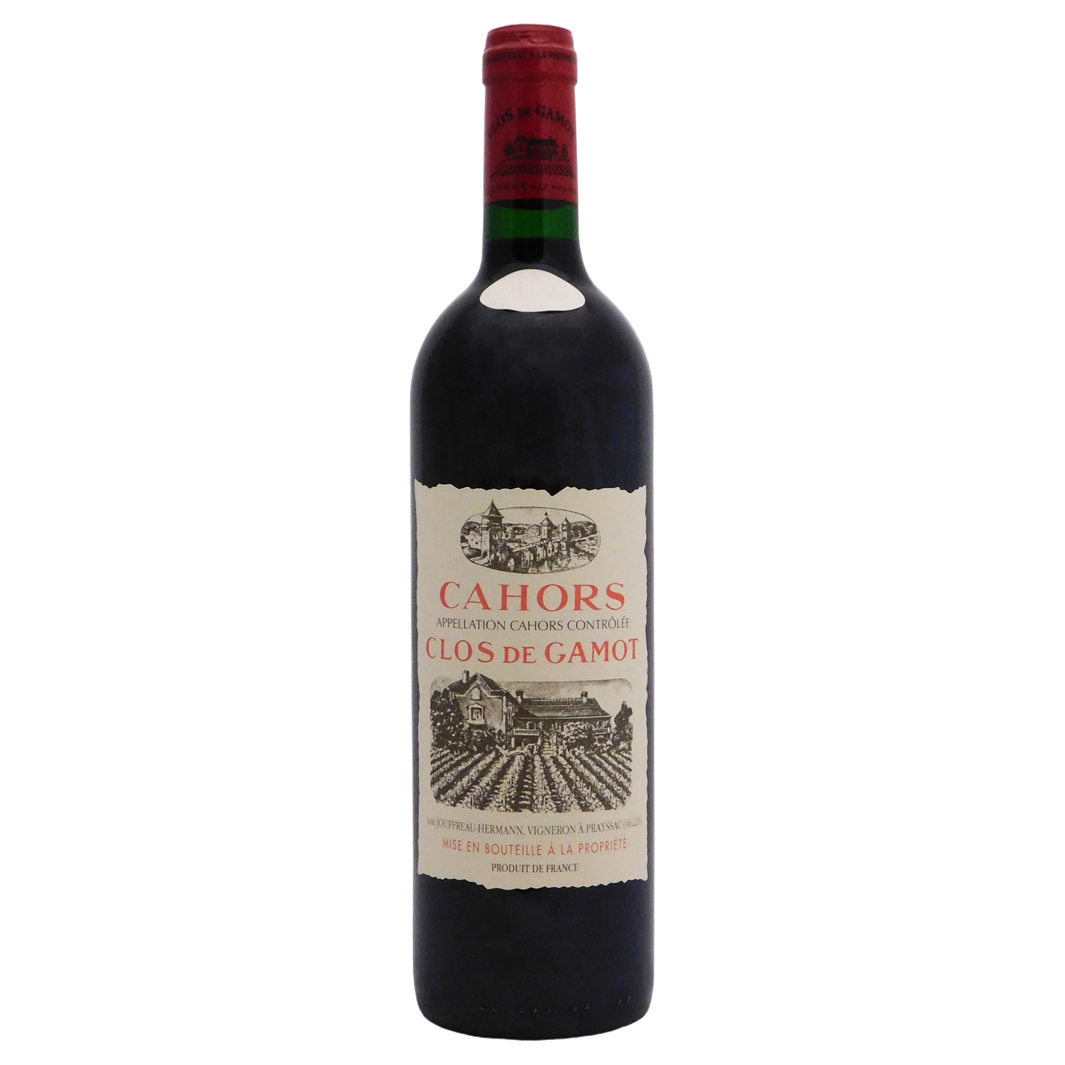 A bottle of Clos de Gamot Cahors Red 2022 750ml Red Wine