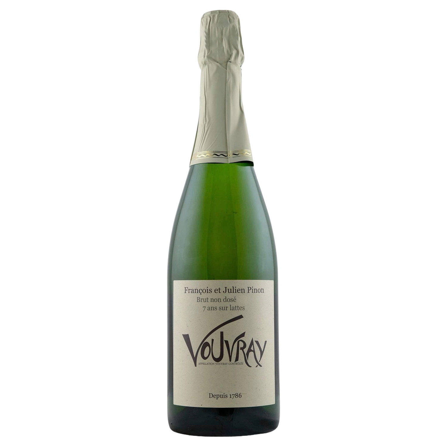 A bottle of Domaine Francois Pinon Vouvray Sparkling 2022 750ml White Wine