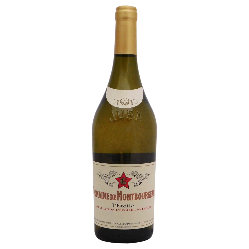 A bottle of 2022 Domaine de Montbourgeau Jura L'Etoile Chardonnay 750ml White Wine