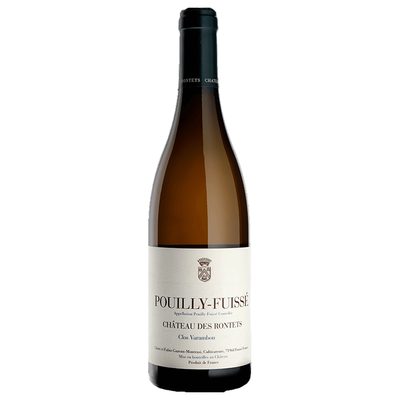 A bottle of 2022 Chateau des Rontets Pouilly Fuissé 'Clos Varambon' white 750ml White Wine
