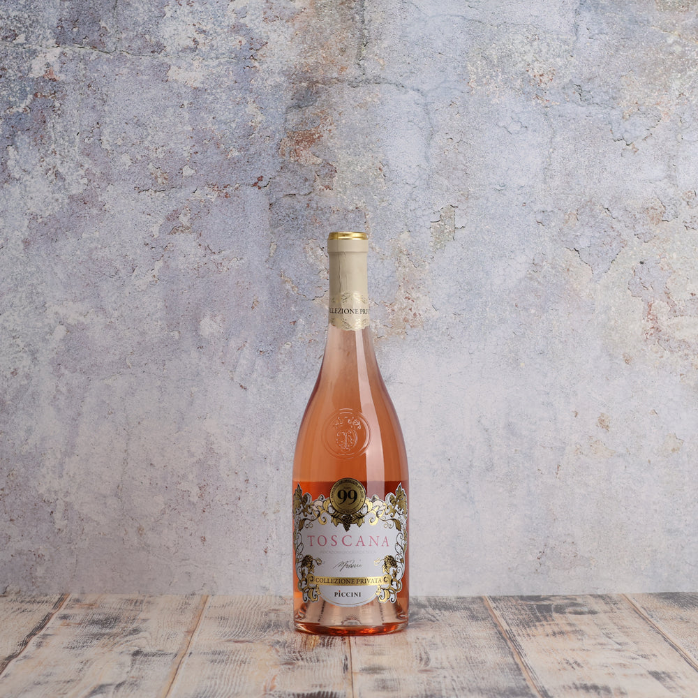 A bottle of Piccini Toscana Collezione Privata Rose 2024 750ml Rose Wine