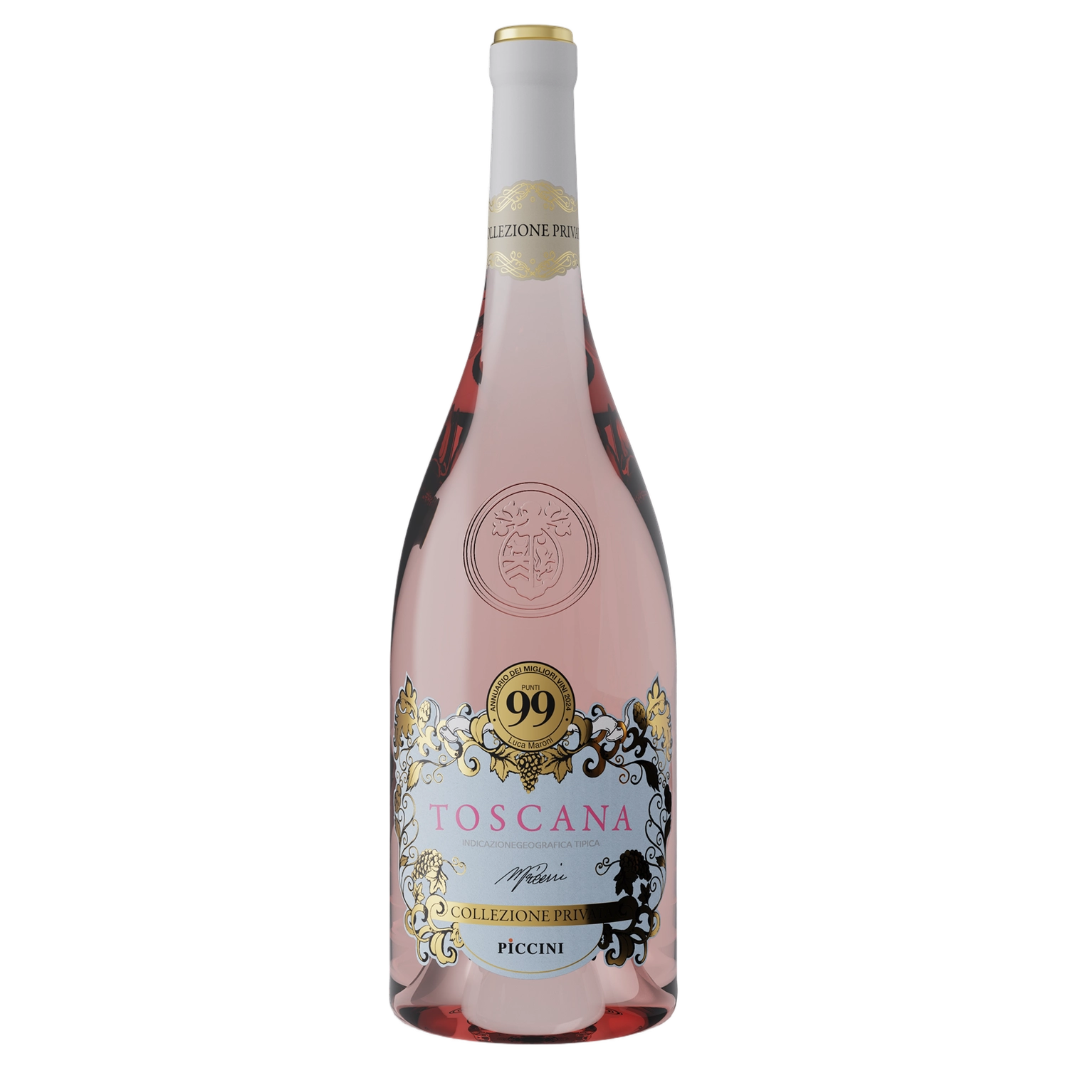 A bottle of Piccini Toscana Collezione Privata Rose 2024 750ml Rose Wine