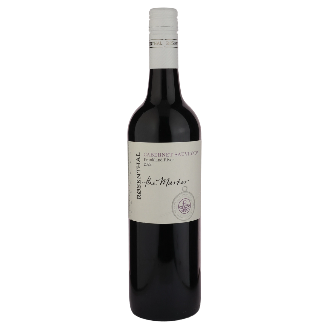 A bottle of Rosenthal the Marker Frankland River Cabernet Sauvignon 2022 (Best In Collective) 750ml Red Wine