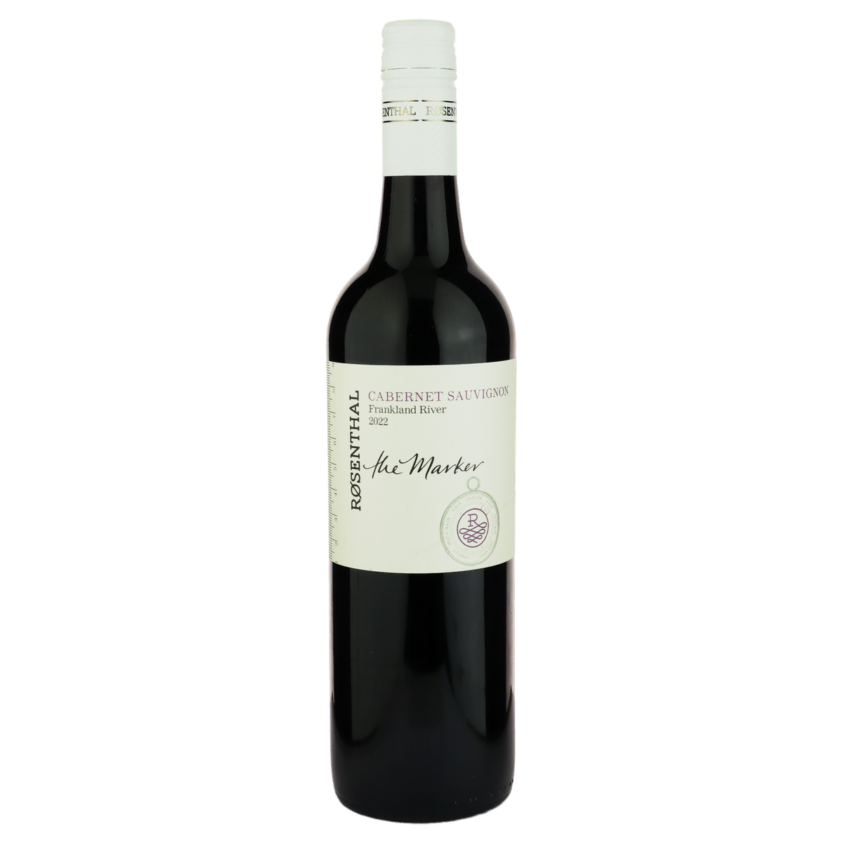 A bottle of Rosenthal the Marker Frankland River Cabernet Sauvignon 2022 (Best In Collective) 750ml Red Wine