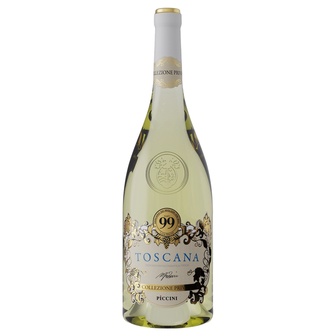 A bottle of Piccini Toscana Collezione Privata White 2024 750ml White Wine