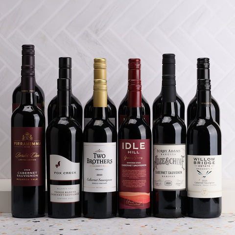 A collection of Classy Cabernet Dozen from The Wine Collective