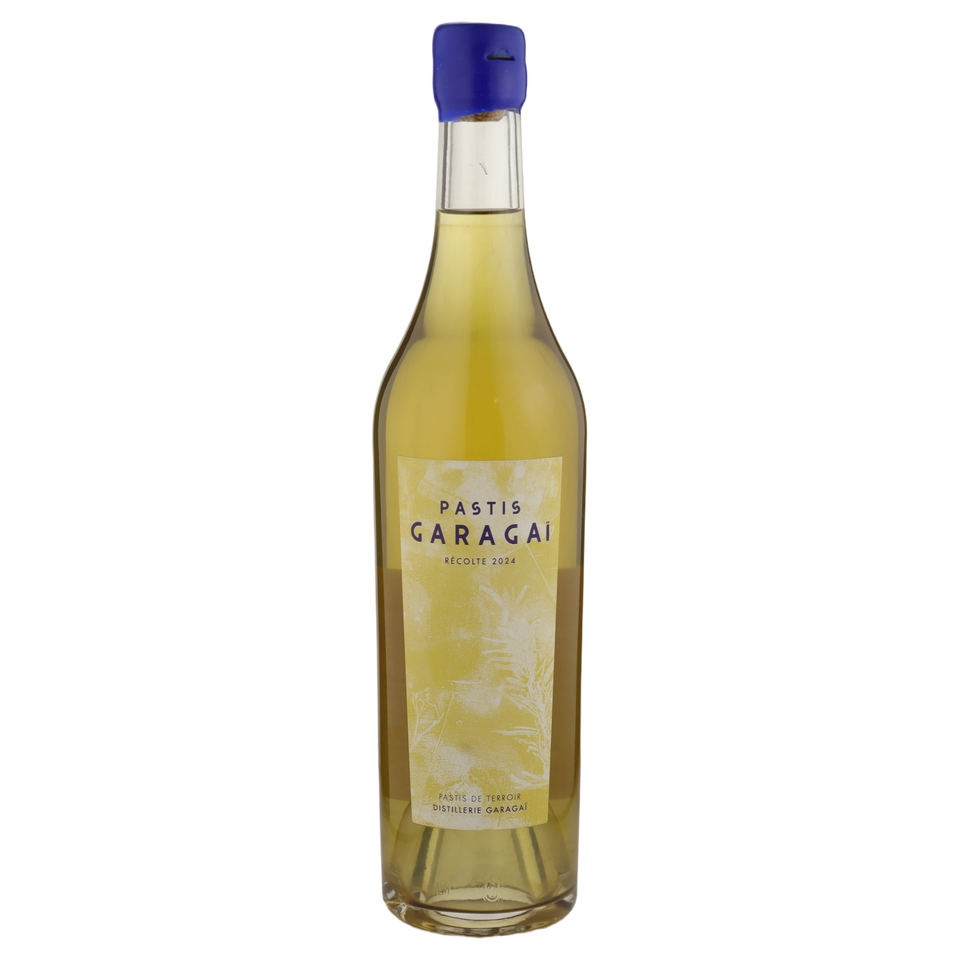 A bottle of Pastis Garagai Aix en Provence 2024 500ml