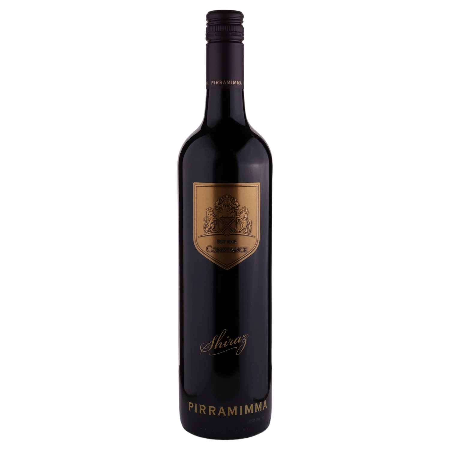 A bottle of 2022 Pirramimma 'Constance' McLaren Shiraz 750ml Red Wine