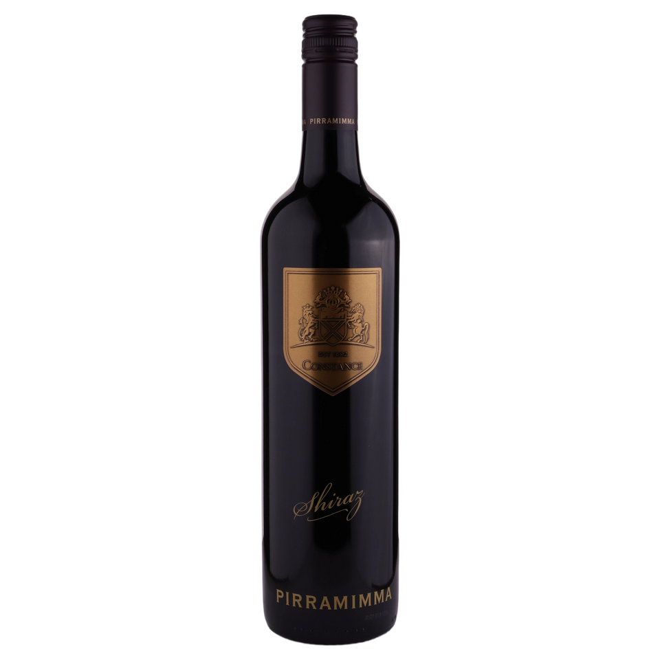 A bottle of 2022 Pirramimma 'Constance' McLaren Shiraz 750ml Red Wine