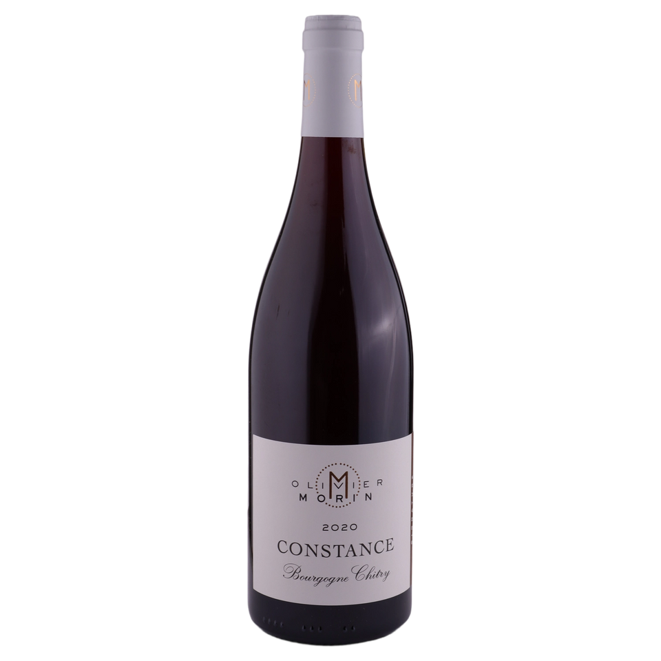 A bottle of 2020 Olivier Morin Bourgogne ‘Constance’ Red 750ml Red Wine