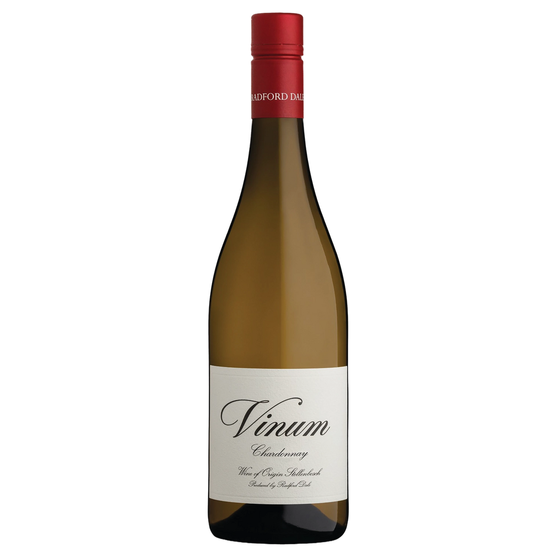 A bottle of 2023 Radford Dale Vinum Stellenbosch Chardonnay 750ml White Wine
