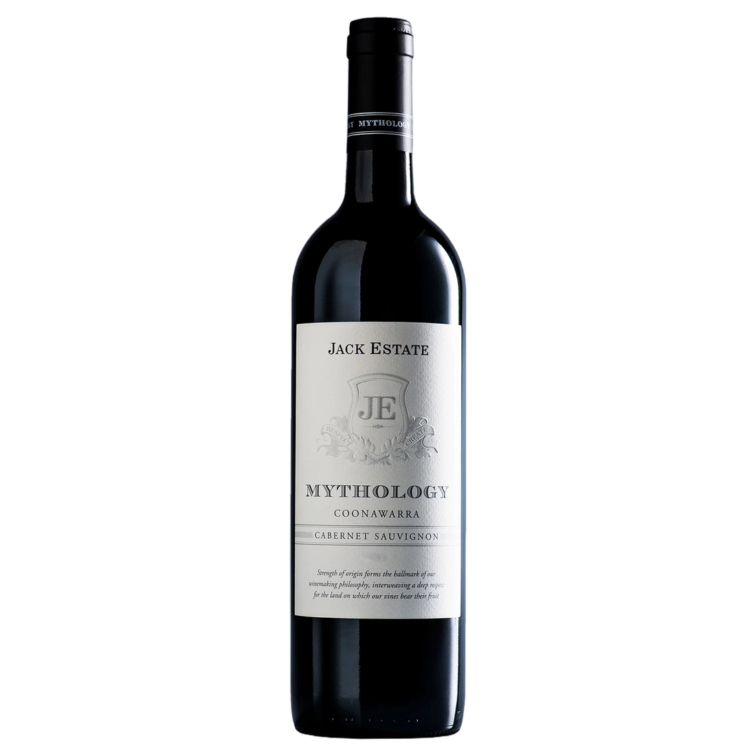 A bottle of 2014 Jack Estate Mythology Cabernet Sauvignon 750ml Red Wine