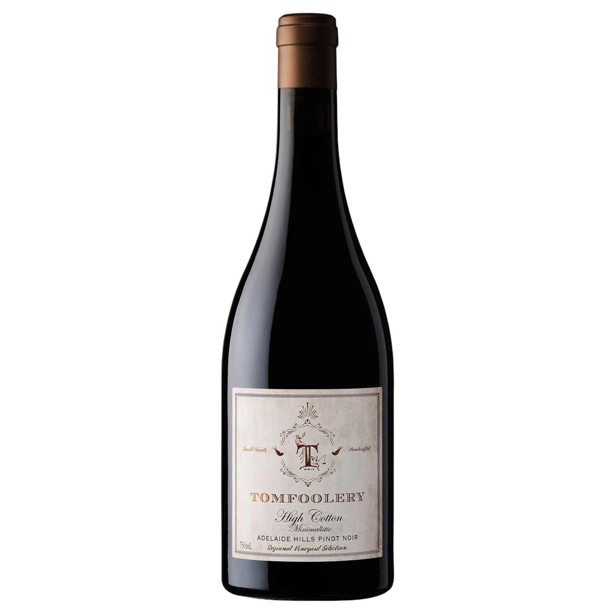 A bottle of 2024 Tomfoolery High Cotton Pinot Noir 750ml Red Wine