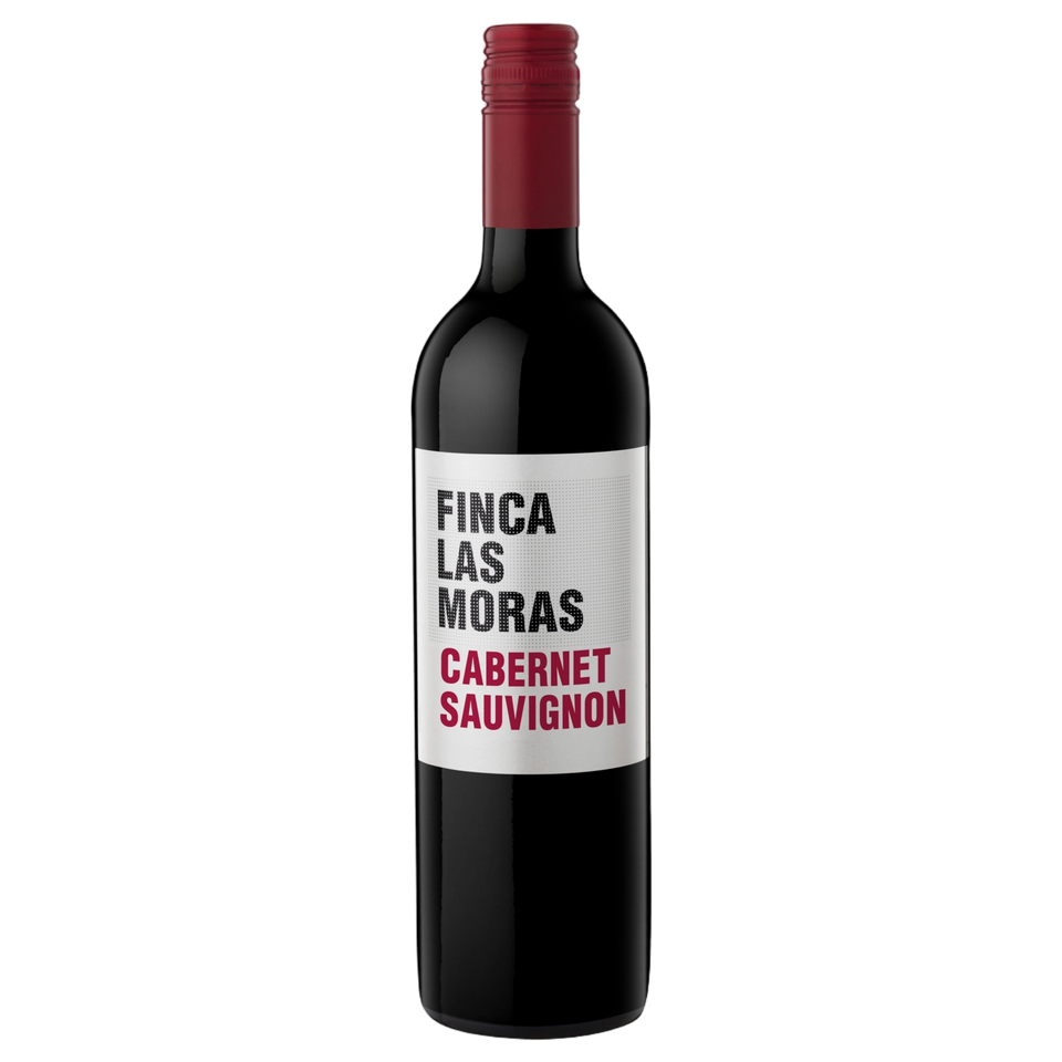A bottle of 2025 Finca Las Moras Cabernet Sauvignon 750ml Red Wine