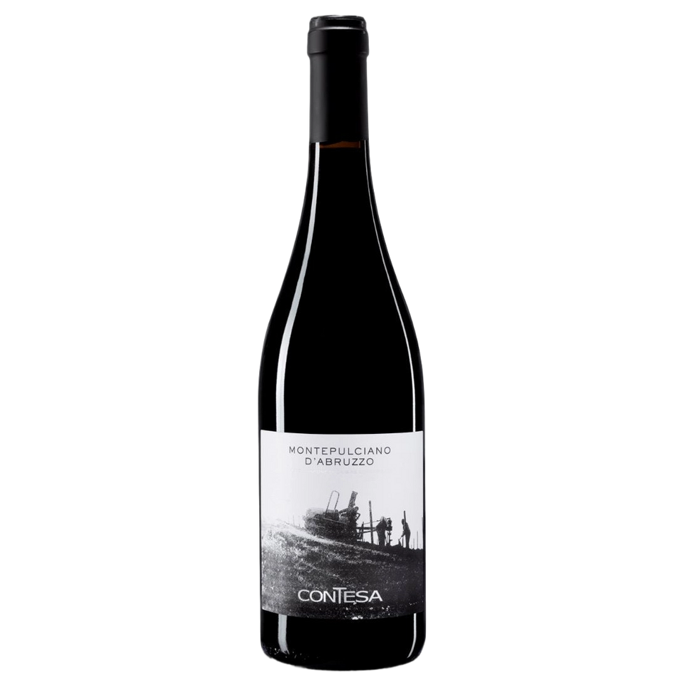 A bottle of 2024 Contesa Montepulciano d'Abruzzo 750ml Red Wine