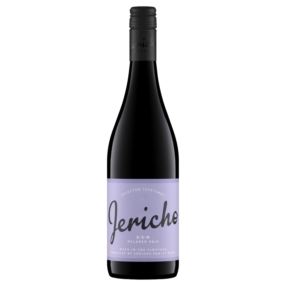 A bottle of 2023 Jericho McLaren Vale Grenache Shiraz Mourvedre 750ml Red Wine