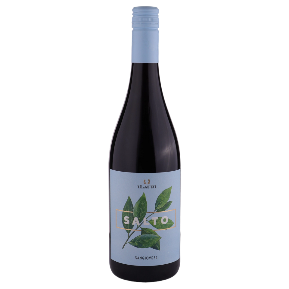 A bottle of 2024 i Lauri SALTO Sangiovese Terre di Chieti IGP 750ml Red Wine