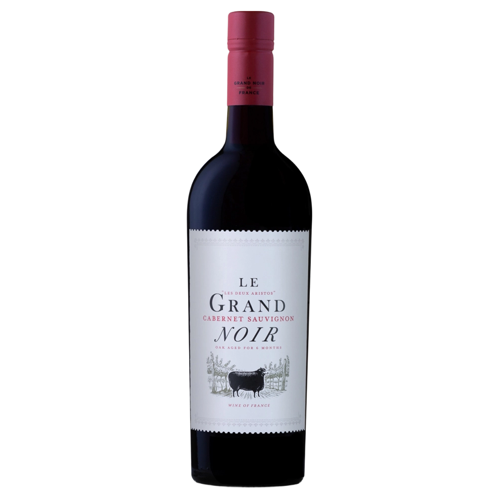A bottle of 2024 Le Grand Noir Cabernet Sauvignon 750ml Red Wine