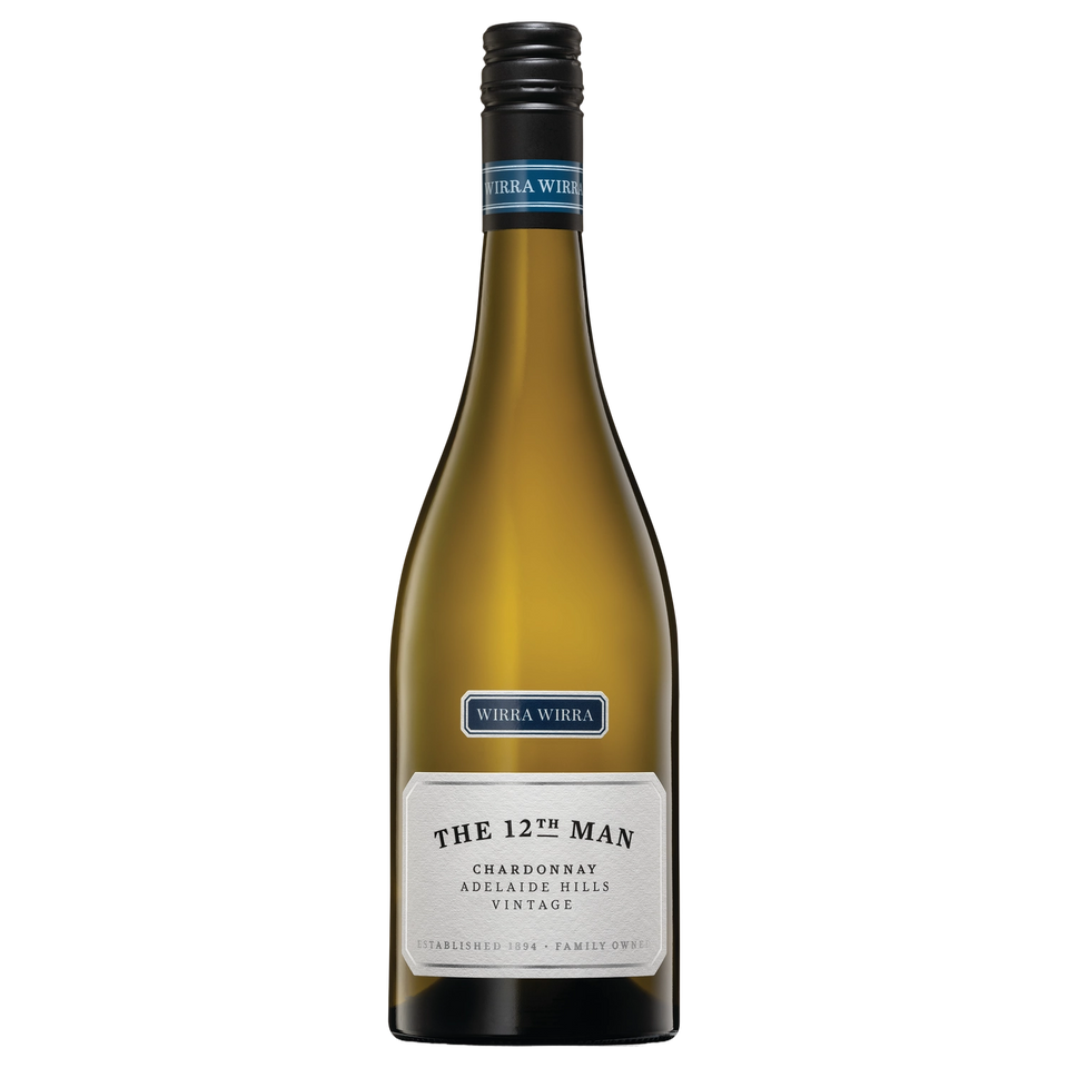 A bottle of 2025 Wirra Wirra The 12th Man Chardonnay 750ml White Wine