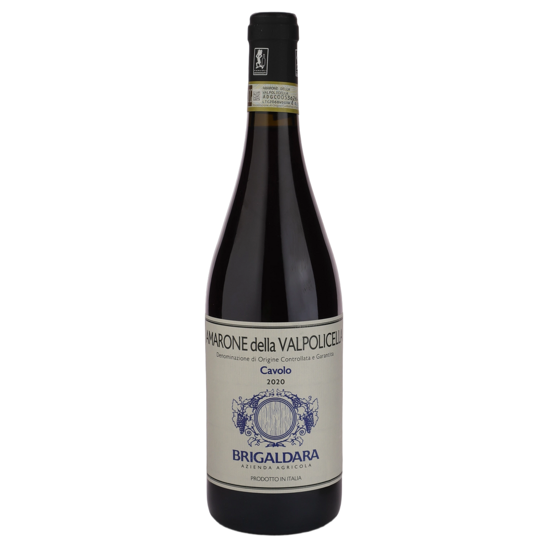 A bottle of 2020 Brigaldara Amarone Della Valpolicella Vigna Cavolo DOCG 750ml Red Wine