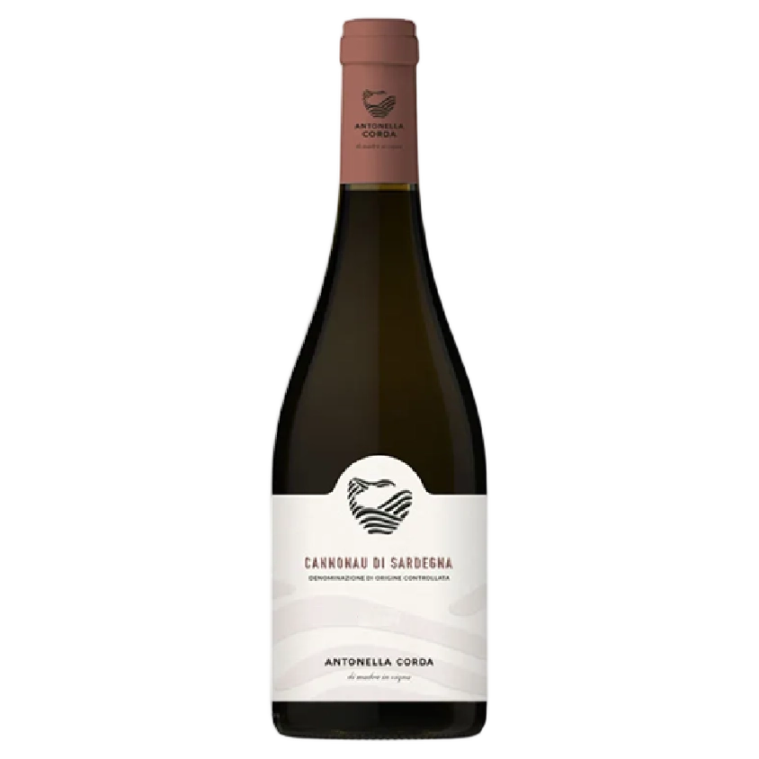 A bottle of 2023 Antonella Corda Cannonau Di Sardegna DOC 750ml Red Wine