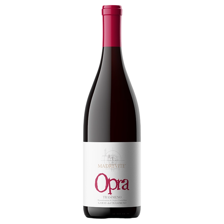 A bottle of 2023 Madrevite Gamay Del Trasimeno Opra DOC 750ml Red Wine