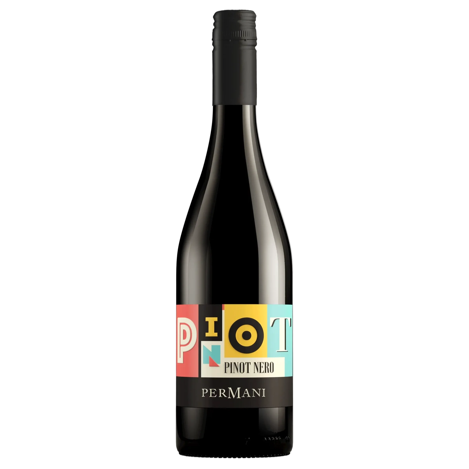 A bottle of 2024 Permani Pinot Nero IGT 750ml Red Wine