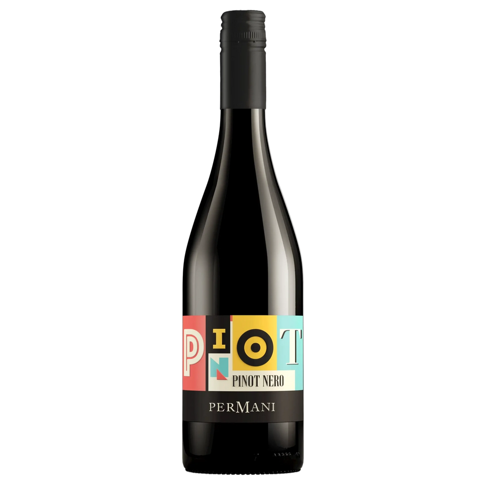 A bottle of 2024 Permani Pinot Nero IGT 750ml Red Wine