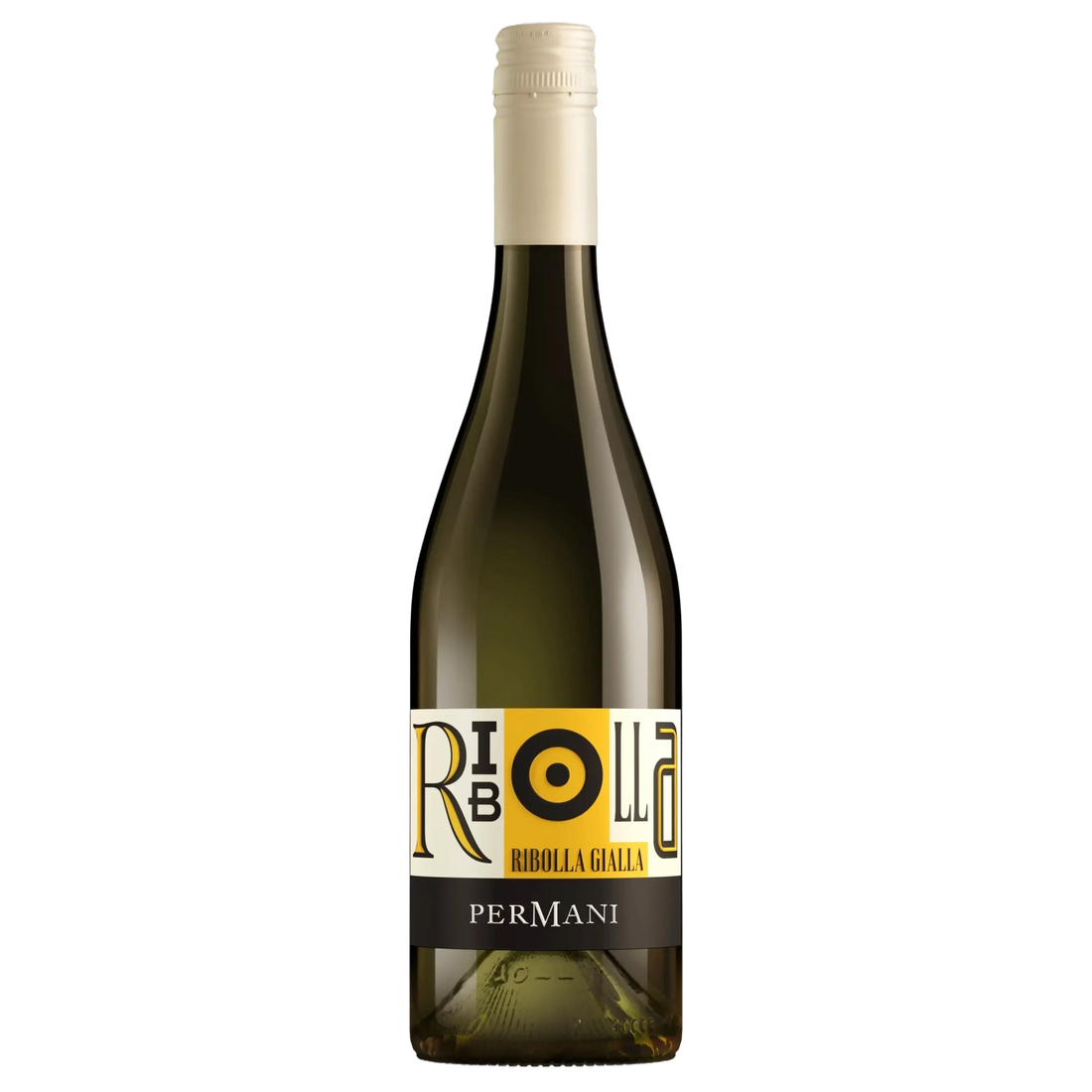 A bottle of 2024 Permani Ribolla Gialla DOC 750ml White Wine