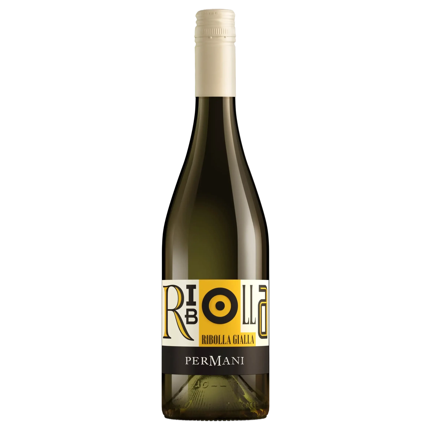 A bottle of 2024 Permani Ribolla Gialla DOC 750ml White Wine