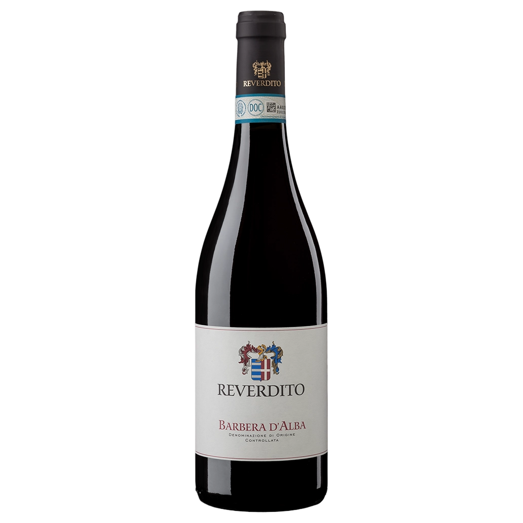 A bottle of 2023 Reverdito Michele Barbera D'Alba DOC 750ml Red Wine