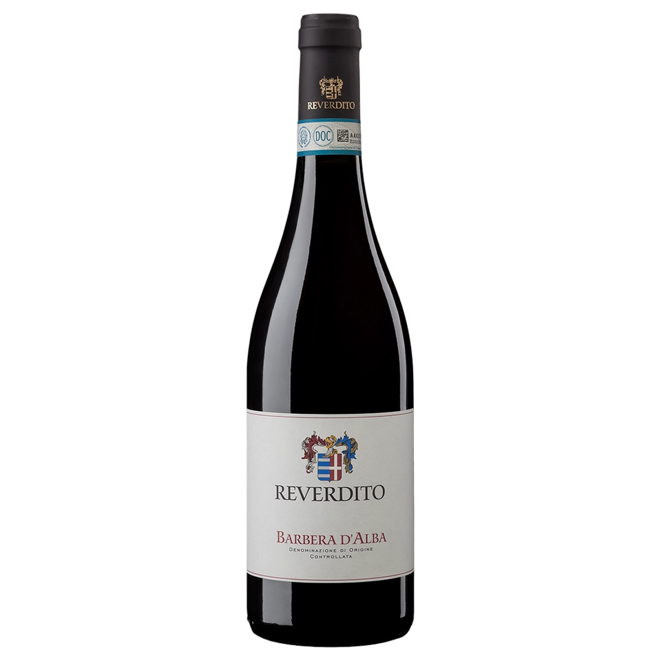 A bottle of 2023 Reverdito Michele Barbera D'Alba DOC 750ml Red Wine