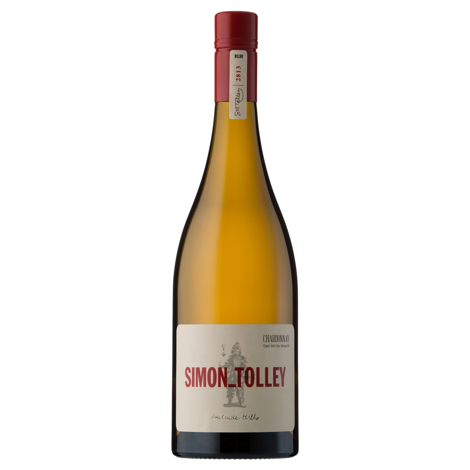 A bottle of 2024 Simon Tolley Estate Chardonnay 750ml White Wine