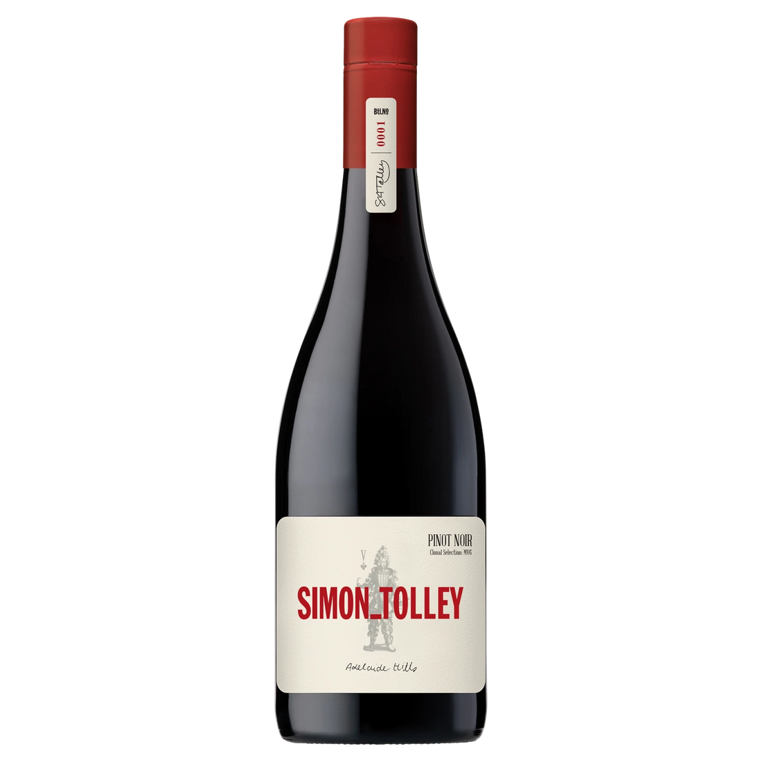 A bottle of Simon Tolley Estate Pinot Noir 2025 750ml Red Wine
