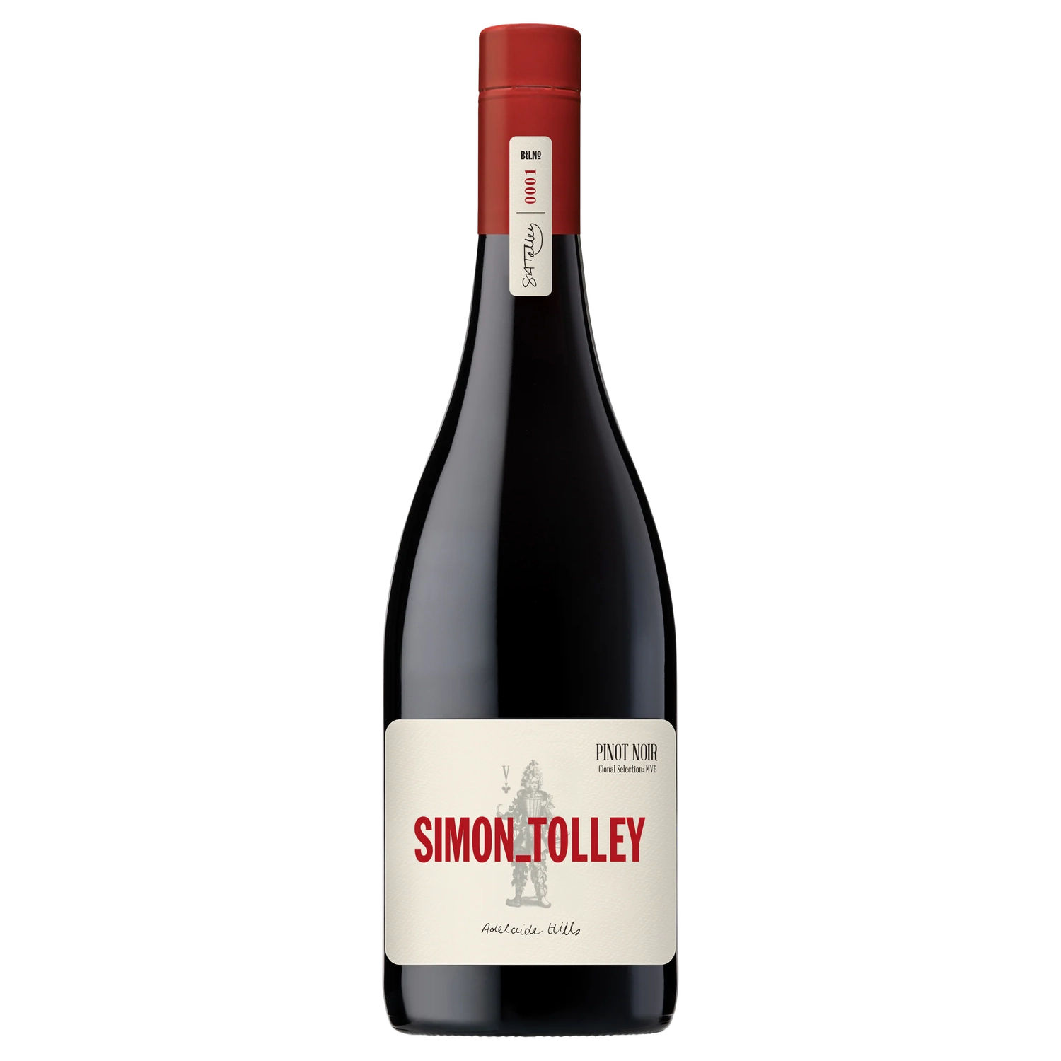 A bottle of Simon Tolley Estate Pinot Noir 2025 750ml Red Wine
