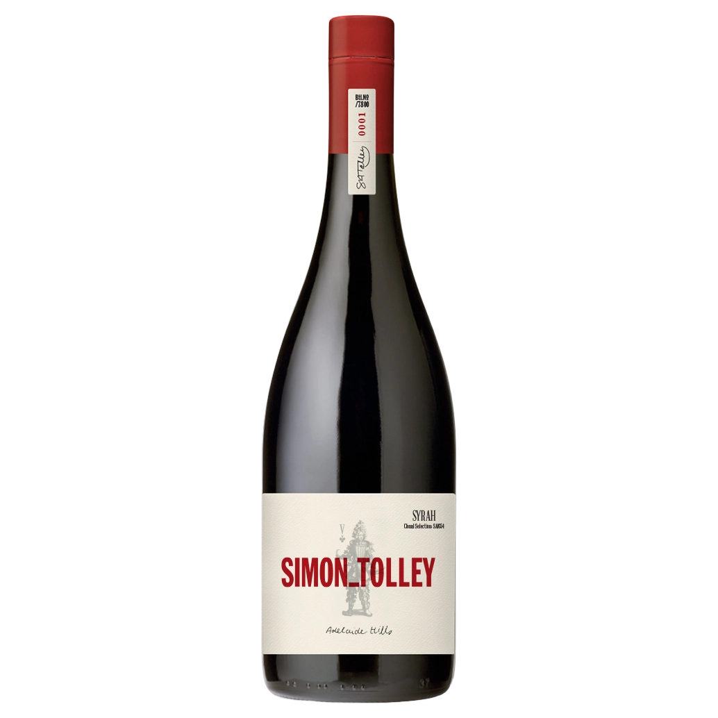 A bottle of 2024 Simon Tolley Estate Syrah 750ml Red Wine