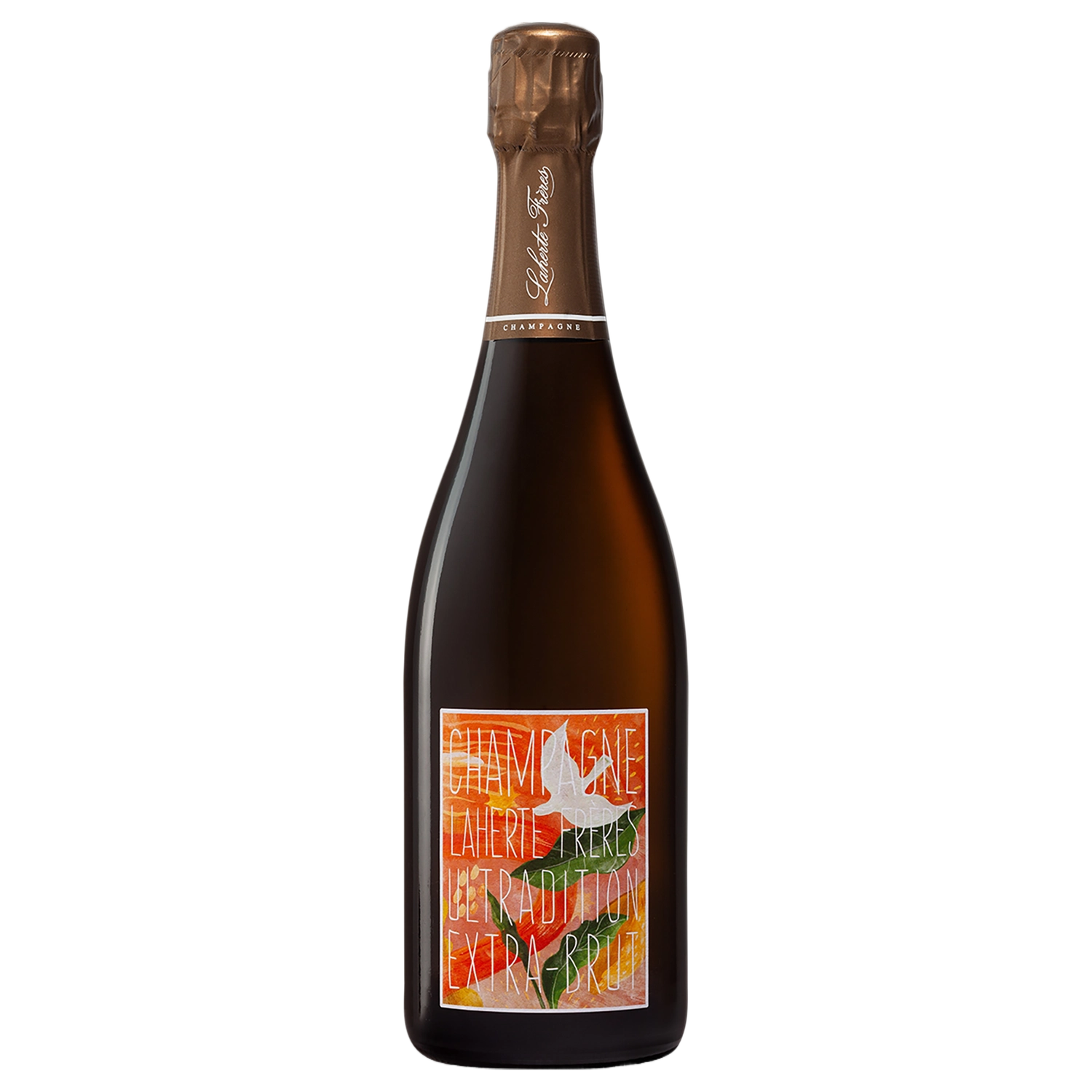 A bottle of NV Champagne Laherte Frères Ultradition (Base 22 Disg. Jul 2025) 750ml Sparkling Wine